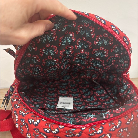 NWT Vera Bradley Small Backpack - Beautiful Enchanting Flowers Print - Picture 4 of 9